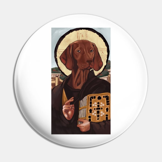 Jesus Dog Pin by oatdog