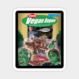 Pukey products 50 “Vegan Begone” Magnet