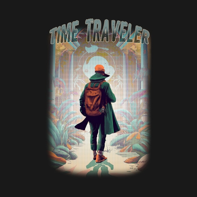Time traveler art by MusicianCatsClub
