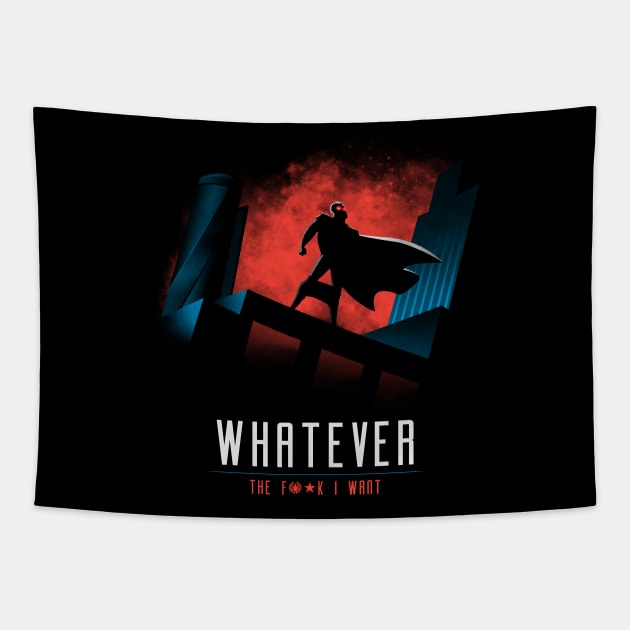 Whatever the f**k I want Tapestry by teesgeex