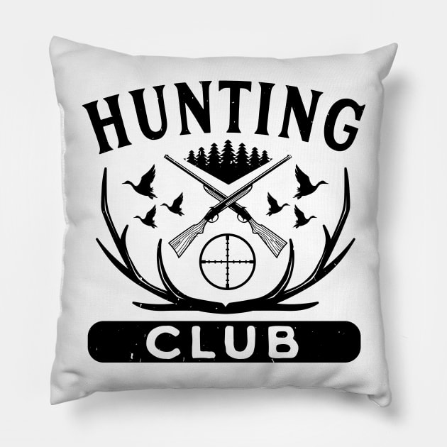 Hunting Club - Hunter Pillow by Streetwear KKS