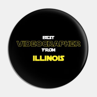 Best Videographer from Illinois Pin