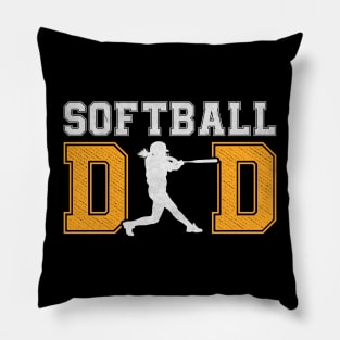 Softball Dad Pillow