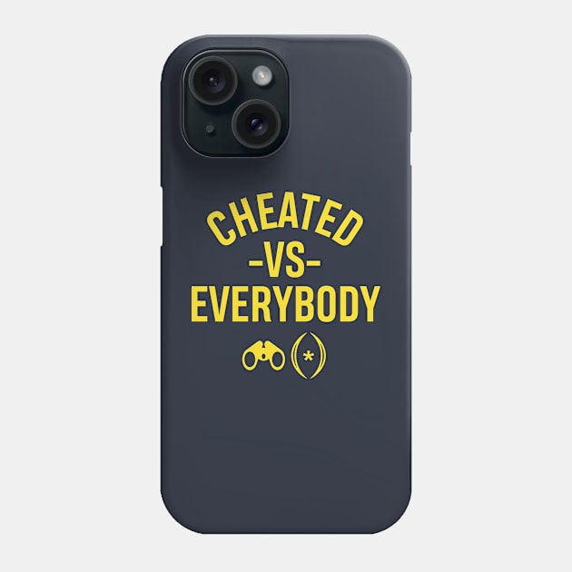 Cheaters Phone Case by BlackActionTeesOnDemand