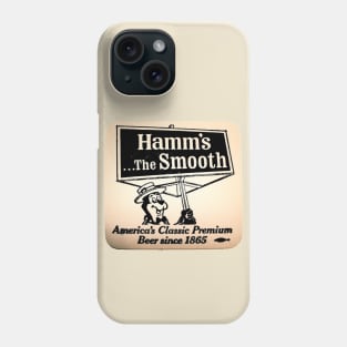 Hamm's the Smooth Beer Glass Coaster Phone Case