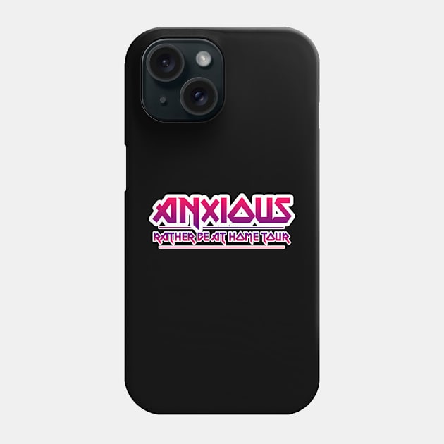 Anxious. Band Design. Phone Case by Josey Miles' Leftorium