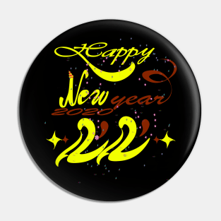 Happy New Year 2020 Pin