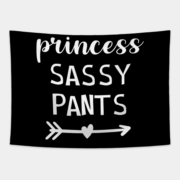 Princess Sassy Pants Tapestry by sunima