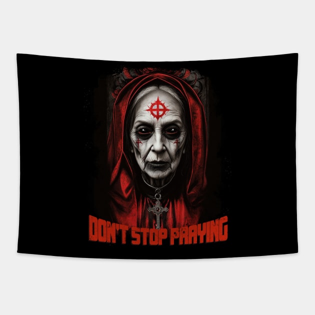 THE NUN Tapestry by Pictozoic