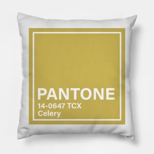 pantone 14-0647 TCX Celery Pillow