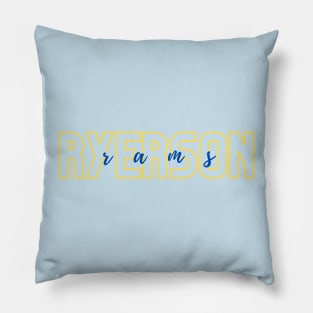 Ryerson Rams Pillow