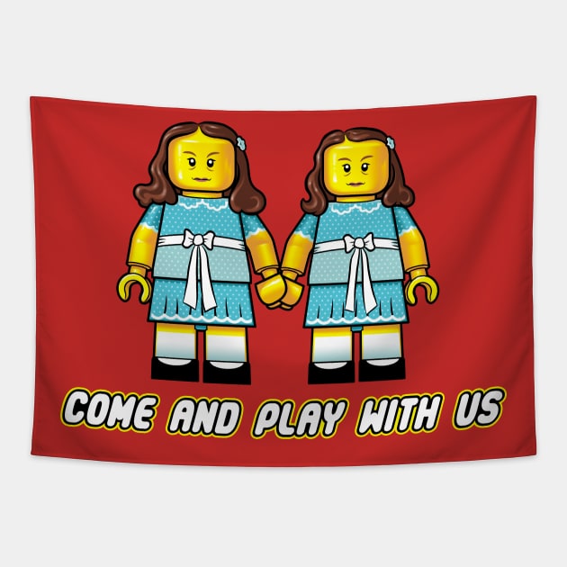 COME AND PLAY WITH US Tapestry by Momech