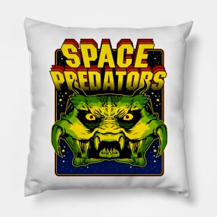 Space Predators Pillow