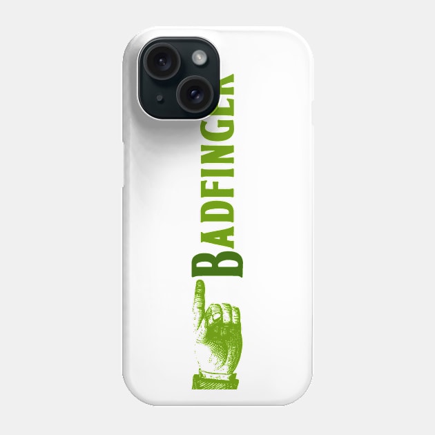 Badfinger (Green) Phone Case by Vandalay Industries