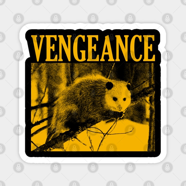 Vengeance Opossum Magnet by giovanniiiii