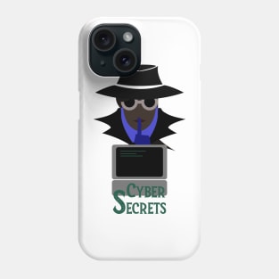 Lady Black (Cyber Secrets Afro): A Cybersecurity Design Phone Case