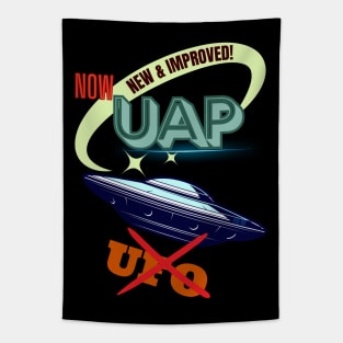 New and Improved! UAP > UFO Tapestry