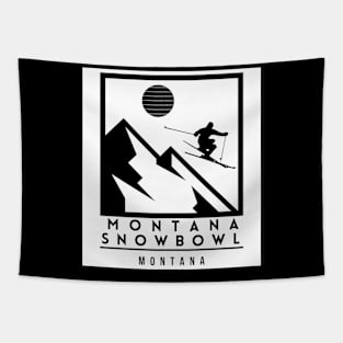 Montana Snowbowl ski Montana USA Tapestry