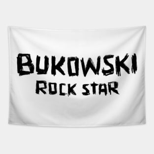 Rock Star Writer Charles Bukowski Tapestry