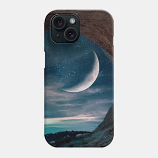 Moon Cave View Phone Case