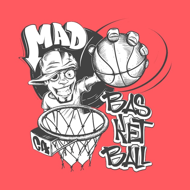 Mad basketball by FunnyHedgehog