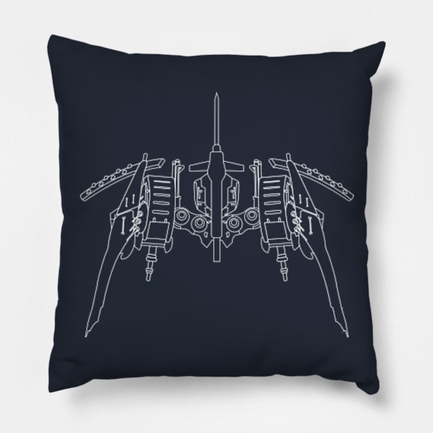 Ikaruga Pillow by JMADISON