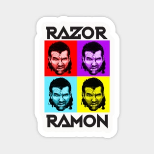 Razor ramon Thanks for the memories Magnet