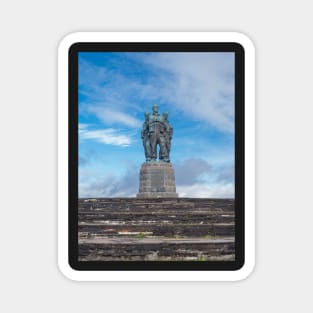 Commando Memorial in Spean Bridge Scotland Magnet