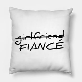 Girlfriend to fiance T-shirt Pillow