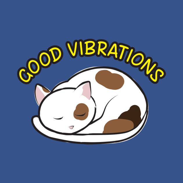 Purrs are Good Vibrations by LittleBearArt