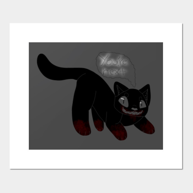 Black Cat Back Black Cat Posters And Art Prints Teepublic