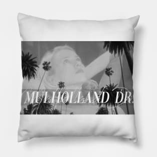 Mulholland Drive /// Vintage design Pillow