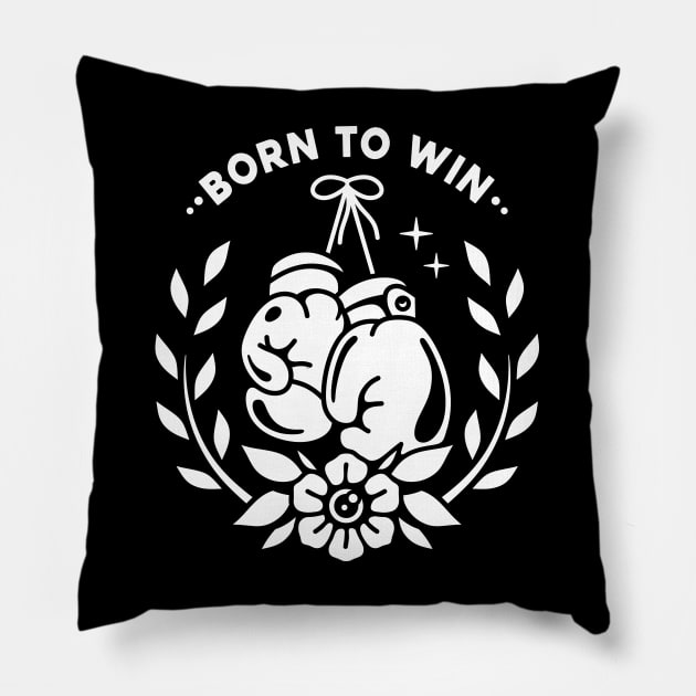 Boxing Gloves Pillow by Inkshit13