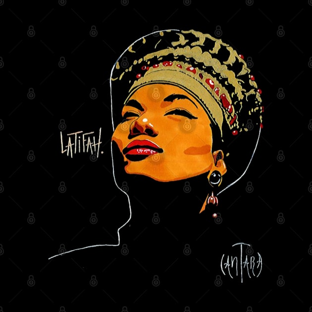 QUEEN LATIFAH MERCH VTG by Hayatilah