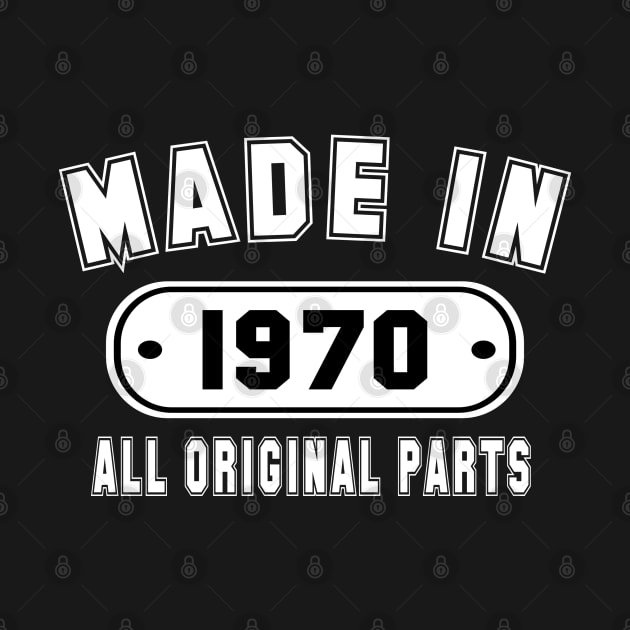 Made In 1970 All Original Parts by PeppermintClover