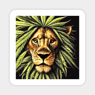 Tiger Screen Wildlife Lion King Magnet