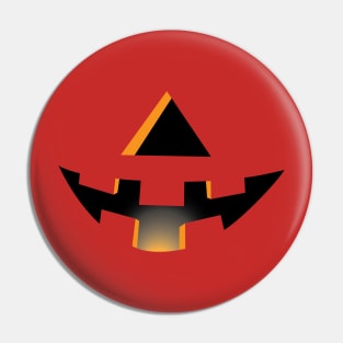 Halloween Pumpkin Smile Pin