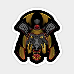 Pork Ronin Samurai Magnet