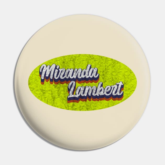 Vintage Miranda Lambert Pin by Electric Tone