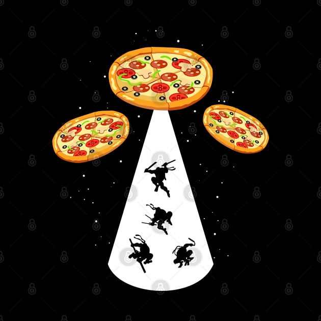 Pizza UFO by drewbacca