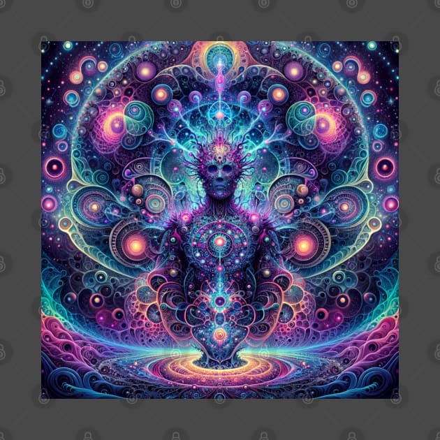 trippy sacred geometry by Ekim Ts