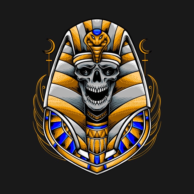 Egyptian Anubis Skull by MaiKStore