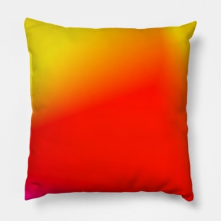 red yellow green texture design Pillow