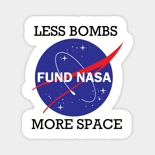 FUND NASA Magnet by TheArcaneGinger