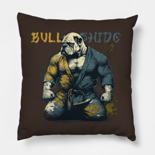 Bull-Shido: The BJJ Bulldog Pillow