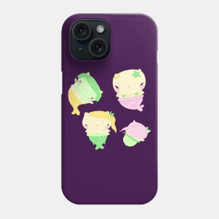 Mermaid cats Phone Case