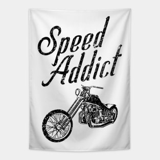 Motorcycle Speed Addict Tapestry