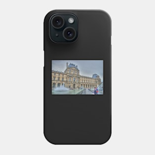 The Louvre With Fountain Phone Case