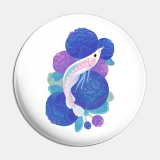 Arowana and peony 1 Pin