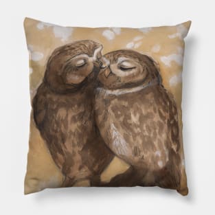 Owls in love Pillow